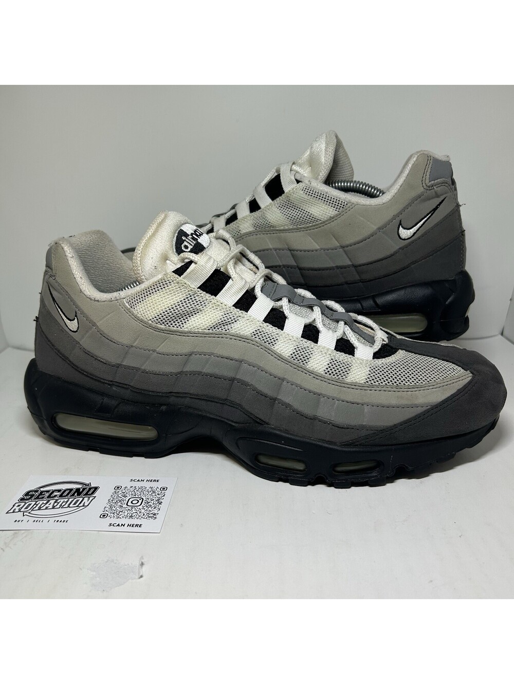 Nike Air Max 95 OG Black Anthracite - Size 12 OG ALL - (AT2865-003)